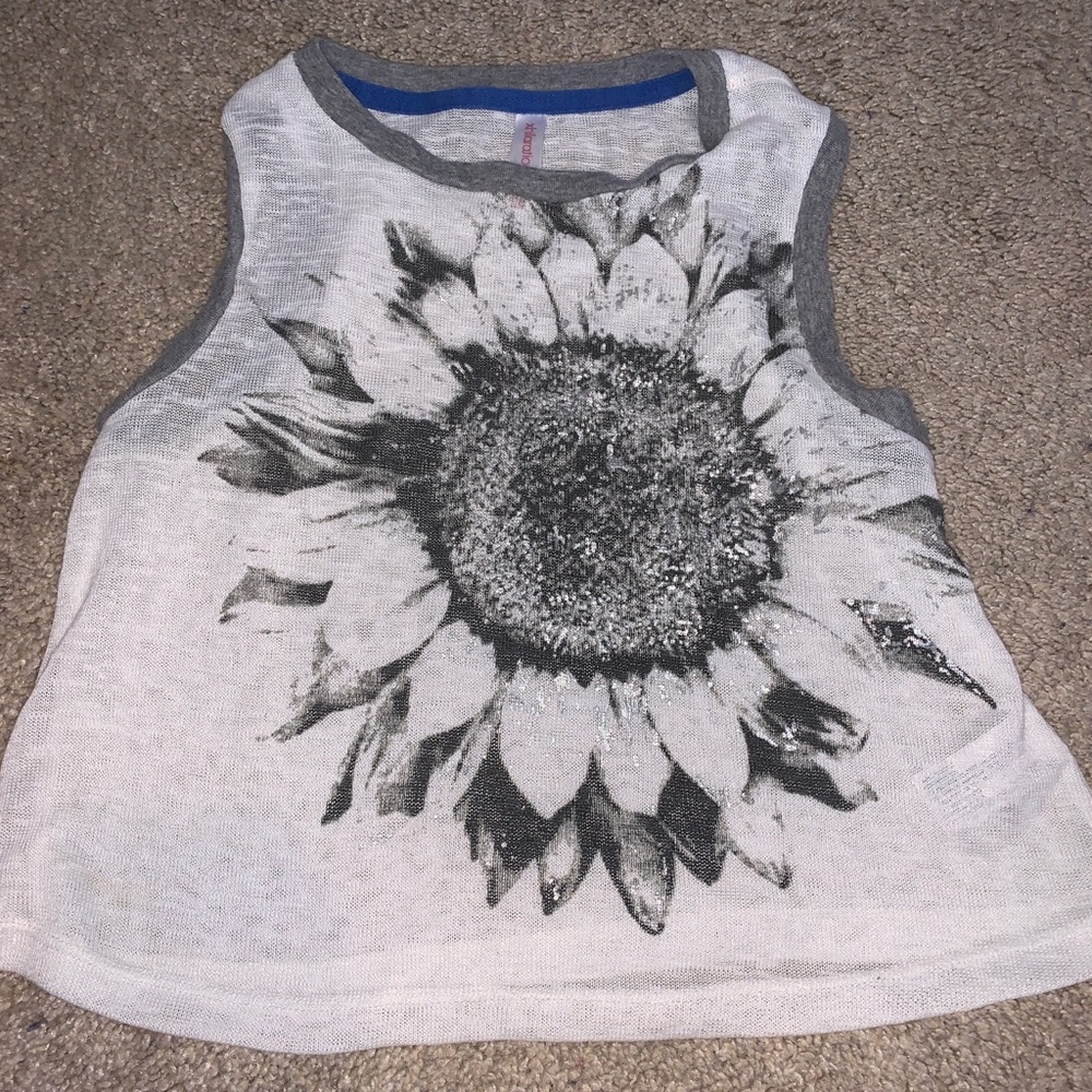 Flower tank top